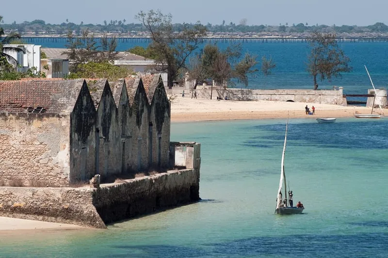 Island of Mozambique seen from the Fortress of St Sebastian