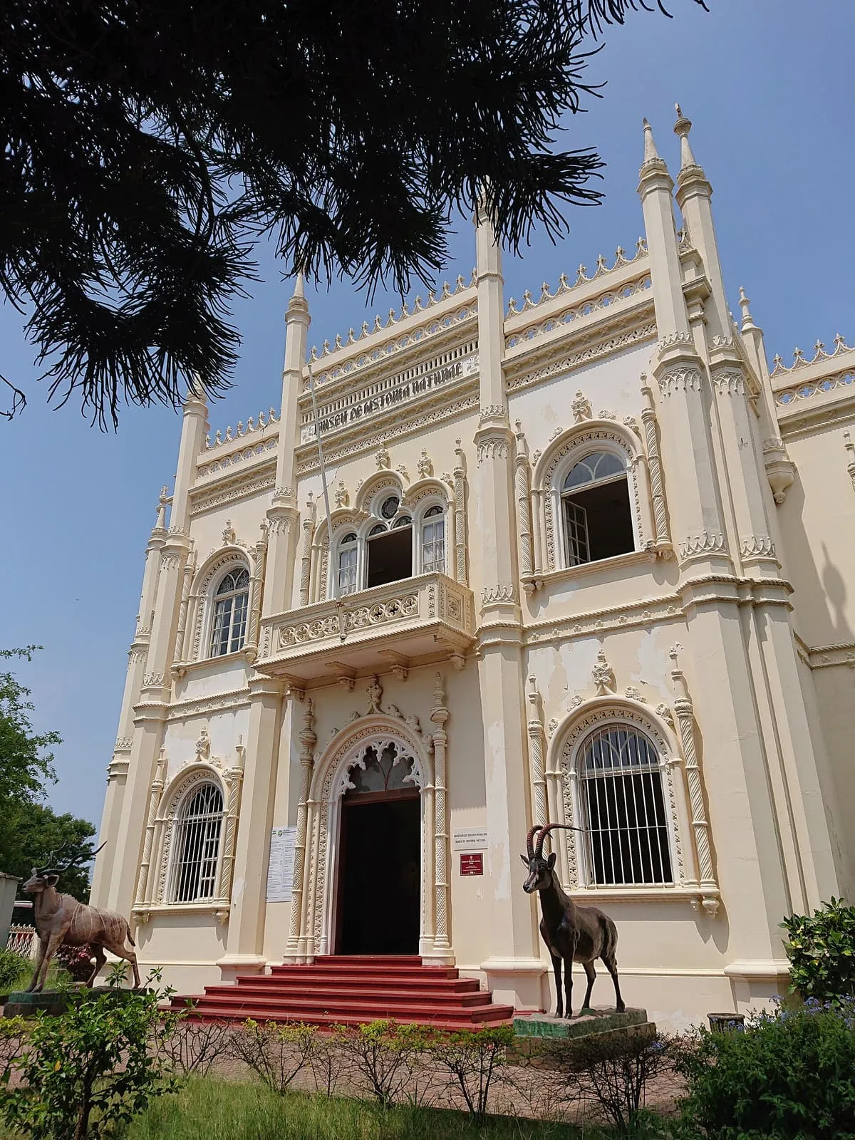 Façade of the Natural History Museum in Maputo