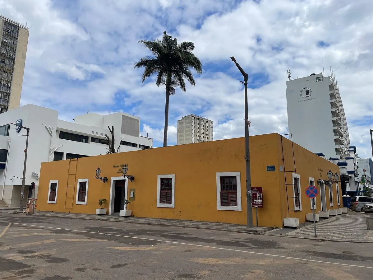 The Yellow House, home of the National Museum of Currency in downtown Maputo